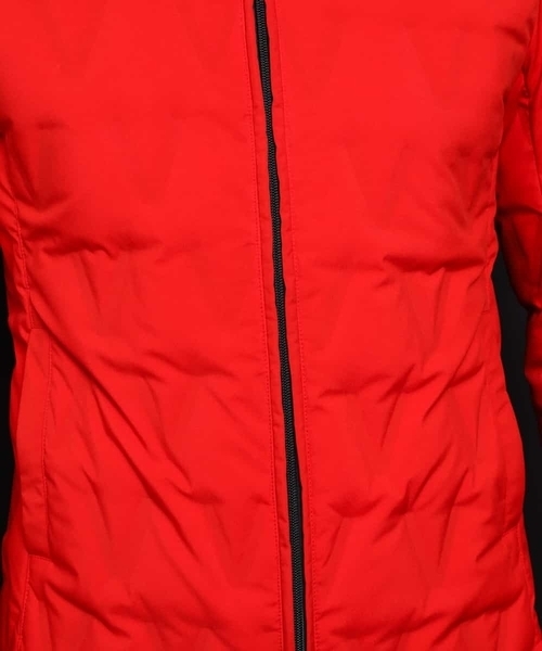 MICHEL KLEIN HOMME (ミッシェルクランオム)の「ダウン(ハーリキンクリンプ)(ダウンジャケット/コート・メンズ・ネイビー/レッド/イエロー・46/48/51)」の12枚目の写真