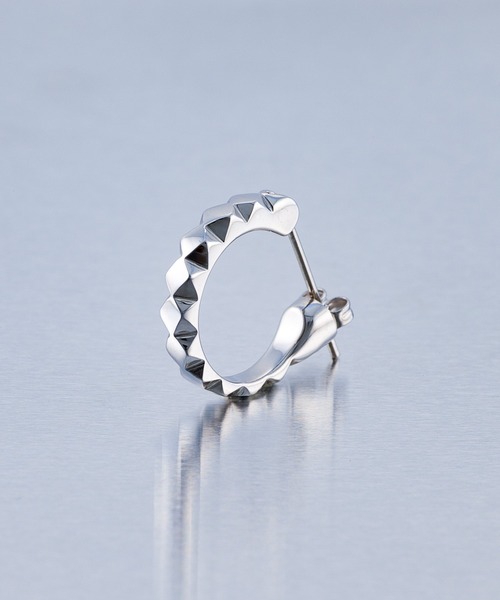 LION HEART（ライオンハート）の「“for Gift”クロッシングピアス/シティポップ/シルバー925【LION HEART / ライオンハート】（ピアス（片耳用）・メンズ・A/B/C/D/E/F/G/H/I/J/K/L・ONE SIZE）」の9枚目の写真