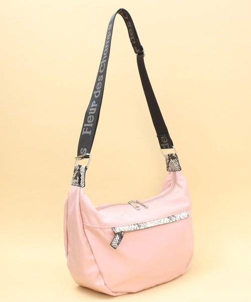 Fleur des Champs（フルールデシャン）の「パイソン 軽量 ショルダーバッグ（ショルダーバッグ・レディース・ブラック/グレー/サックスブルー/ピンク/オレンジ・FREE）」の19枚目の写真