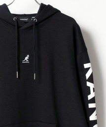 KANGOL/カンゴール ビッグシルエット ロゴ刺繍 袖プリント バックプリント スウェット パーカー/フーディー
