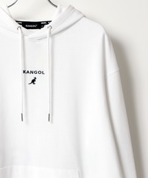 KANGOL/カンゴール ビッグシルエット ロゴ刺繍 袖プリント バックプリント スウェット パーカー/フーディー