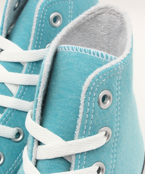 CONVERSE(コンバース)の「コンバース オールスター BLEACHEDSWEAT HI(スニーカー・レディース・グレー系/オレンジ系/ターコイズブルー系・MEDIUM/SMALL/LARGE)」の8枚目の写真