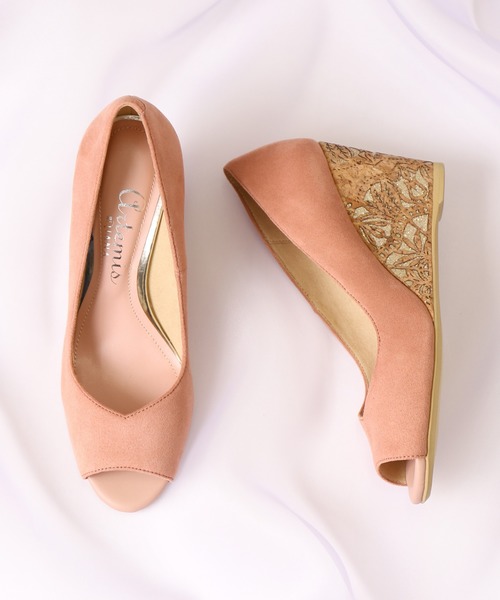 artemis by DIANA(アルテミスバイダイアナ)の「オープントゥウェッジパンプス(パンプス・レディース・グレー/ブラック/オレンジ・23.0cm/23.5cm/25.0cm/22.5cm/24.0cm/24.5cm/22.0cm)」の21枚目の写真