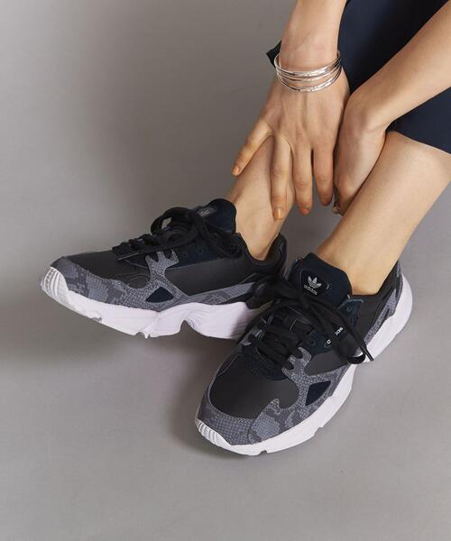 adidas Originals（アディダスオリジナルス）の「＜adidas Originals(アディダス)＞FALCON レザースニーカー ο（スニーカー・レディース・ブラック・23cm/22.5cm/23.5cm/24cm/24.5cm/25cm）」の8枚目の写真