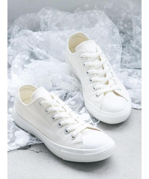 CONVERSE(コンバース)の「【2020限定別注】CONVERSE×earth ALLSTAR LIGHT OX *(スニーカー・レディース・ブラウン/アイボリー/ラベンダー/グレイッシュベージュ・22.5cm/23cm/23.5cm/24cm/24.5cm)」の16枚目の写真