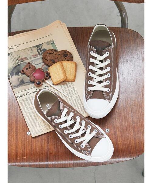 CONVERSE(コンバース)の「【2020限定別注】CONVERSE×earth ALLSTAR LIGHT OX *(スニーカー・レディース・ブラウン/アイボリー/ラベンダー/グレイッシュベージュ・22.5cm/23cm/23.5cm/24cm/24.5cm)」の13枚目の写真