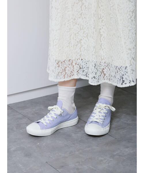 CONVERSE(コンバース)の「【2020限定別注】CONVERSE×earth ALLSTAR LIGHT OX *(スニーカー・レディース・ブラウン/アイボリー/ラベンダー/グレイッシュベージュ・22.5cm/23cm/23.5cm/24cm/24.5cm)」の15枚目の写真