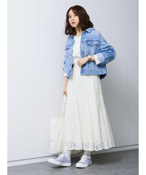 CONVERSE(コンバース)の「【2020限定別注】CONVERSE×earth ALLSTAR LIGHT OX *(スニーカー・レディース・ブラウン/アイボリー/ラベンダー/グレイッシュベージュ・22.5cm/23cm/23.5cm/24cm/24.5cm)」の14枚目の写真