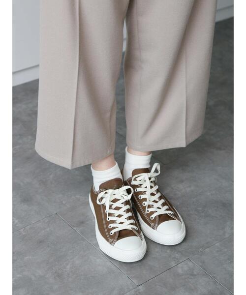 CONVERSE(コンバース)の「【2020限定別注】CONVERSE×earth ALLSTAR LIGHT OX *(スニーカー・レディース・ブラウン/アイボリー/ラベンダー/グレイッシュベージュ・22.5cm/23cm/23.5cm/24cm/24.5cm)」の12枚目の写真