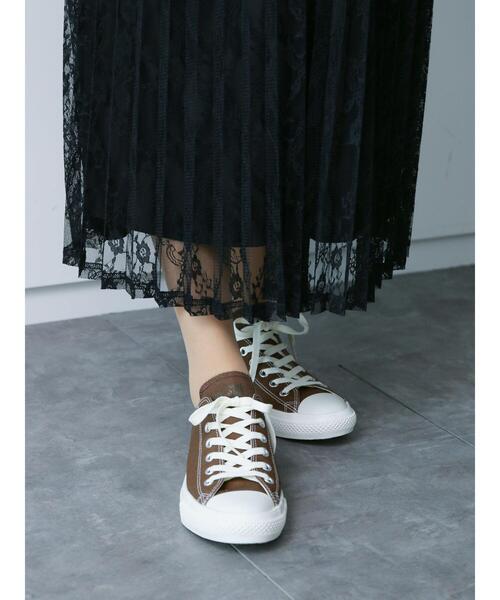 CONVERSE(コンバース)の「【2020限定別注】CONVERSE×earth ALLSTAR LIGHT OX *(スニーカー・レディース・ブラウン/アイボリー/ラベンダー/グレイッシュベージュ・22.5cm/23cm/23.5cm/24cm/24.5cm)」の19枚目の写真