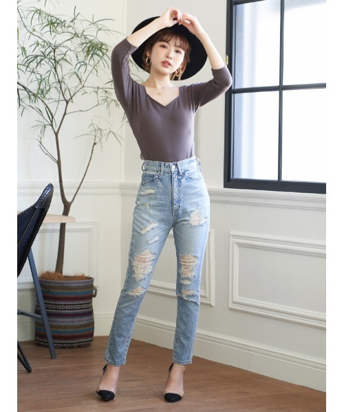 eimy istoire - darich♡バックリボンボディトップス新品未使用 バックリボンボディトップス（Tシャツ/カットソー）｜Darich