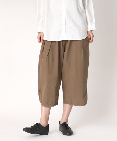 【 ubasoku / ウバソク 】 タック入り 裏付ボールパンツ ub-0323 BNT（その他パンツ）｜ubasoku（ウバソク）