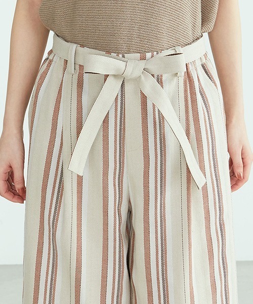 ONIGIRI（オニギリ）の「サイドスリット ワイドパンツ（その他パンツ・レディース・カーキ/オレンジ・SMALL/MEDIUM/LARGE）」の20枚目の写真