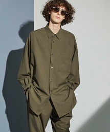 MAISON SPECIAL | 《ユニセックスアイテム》プライムオーバーロングシャツコート【MAISON SPECIAL/メゾンスペシャル】(シャツ/ブラウス)