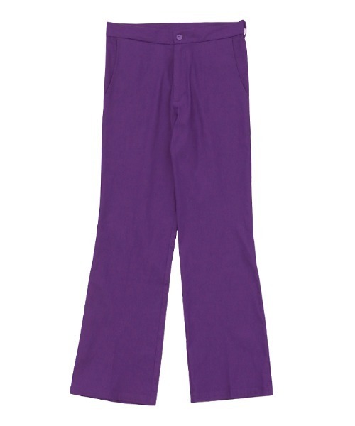 select MOCA(セレクトモカ)の「【PREMIUM PANTS】ストレッチフレアパンツ(その他パンツ・レディース・パープル/グリーン/アイボリー/レンガ・SMALL/MEDIUM)」の16枚目の写真