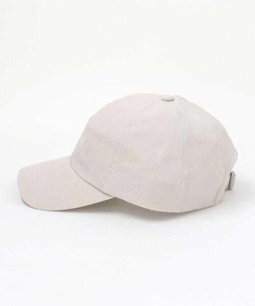 BEAUTY&YOUTH UNITED ARROWS（ビューティーアンドユースユナイテッドアローズ）の「BY 6パネル キャップ（キャップ・メンズ・ブラック/ベージュ/ホワイト/ネイビー・FREE）」の5枚目の写真