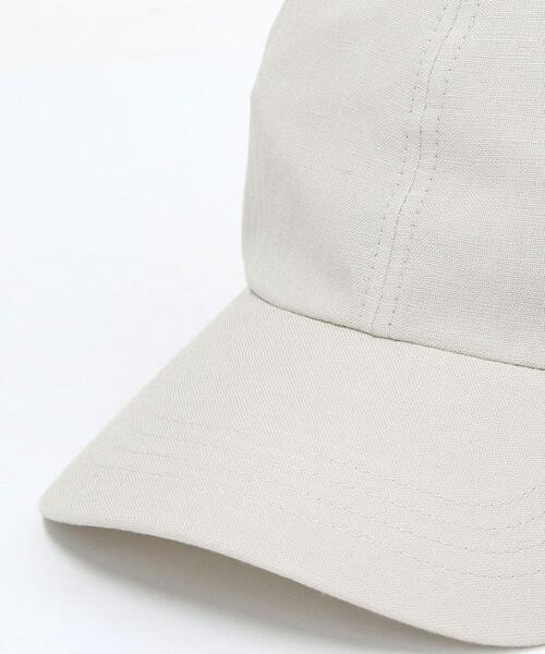 BEAUTY&YOUTH UNITED ARROWS（ビューティーアンドユースユナイテッドアローズ）の「BY 6パネル キャップ（キャップ・メンズ・ブラック/ベージュ/ホワイト/ネイビー・FREE）」の7枚目の写真