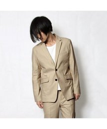 【NO ID.】C Suede Notched Lapel 2B Jacket / C スエード ノッチドラペル 2ボタン ジャケット