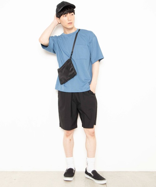 WEGO（ウィゴー）の「WEGO/MICRO AIR TECナイロンショートパンツ（その他パンツ・メンズ・ロイヤルブルー/カーキ/ブラック・MEDIUM/LARGE）」の4枚目の写真