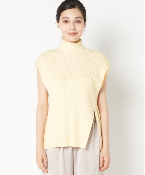 リブタートルノースリーブ ニット セーター Heliopole エリオポール のファッション通販 Zozotown