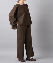 PUAL CE CIN | 【Du noir】ツイル起毛リラックスパンツ(その他パンツ)