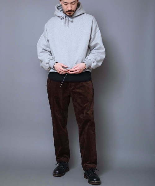 Dickies(ディッキーズ)の「【DICKIES/ディッキーズ】アンカットコールストレッチイージー 0410-7710 ビッグシルエット ジョガーパンツ テーパードシルエット ウエストゴム仕様 タック入り(その他パンツ・メンズ・ブラウン/ブラック/カーキ・X-LARGE/MEDIUM/LARGE)」の17枚目の写真