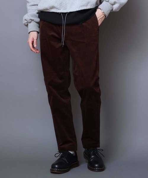 Dickies(ディッキーズ)の「【DICKIES/ディッキーズ】アンカットコールストレッチイージー 0410-7710 ビッグシルエット ジョガーパンツ テーパードシルエット ウエストゴム仕様 タック入り(その他パンツ・メンズ・ブラウン/ブラック/カーキ・X-LARGE/MEDIUM/LARGE)」の9枚目の写真
