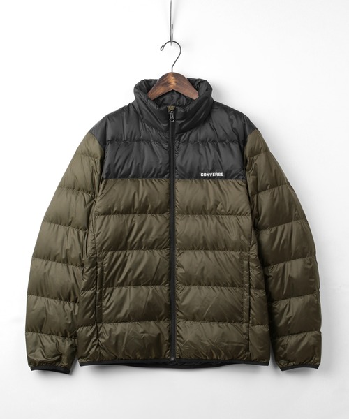 CONVERSE（コンバース）の「【CONVERSE/コンバース】ハイブリットダウンジャケット（ダウンジャケット/コート・メンズ・カーキ/ベージュ/ブラック/ネイビー・XL/L/M）」の4枚目の写真