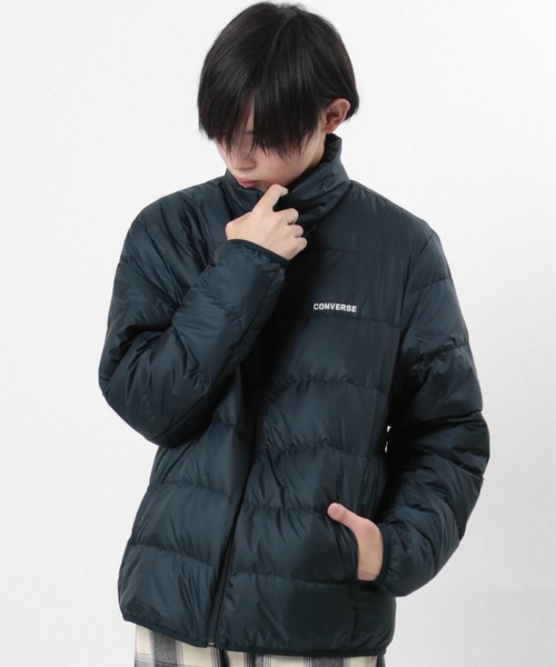 CONVERSE（コンバース）の「【CONVERSE/コンバース】ハイブリットダウンジャケット（ダウンジャケット/コート・メンズ・カーキ/ベージュ/ブラック/ネイビー・XL/L/M）」の12枚目の写真