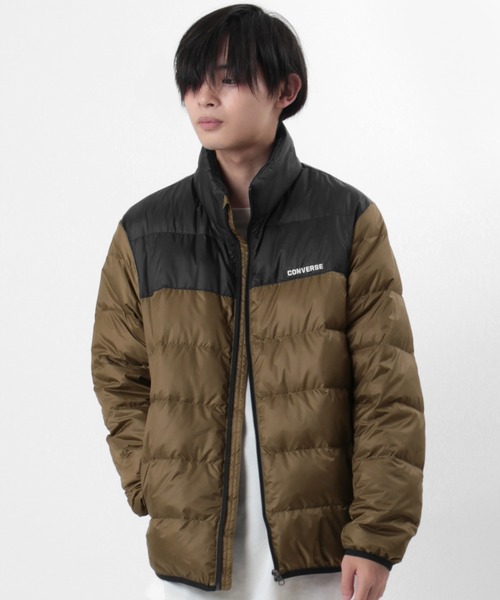 CONVERSE（コンバース）の「【CONVERSE/コンバース】ハイブリットダウンジャケット（ダウンジャケット/コート・メンズ・カーキ/ベージュ/ブラック/ネイビー・XL/L/M）」の7枚目の写真