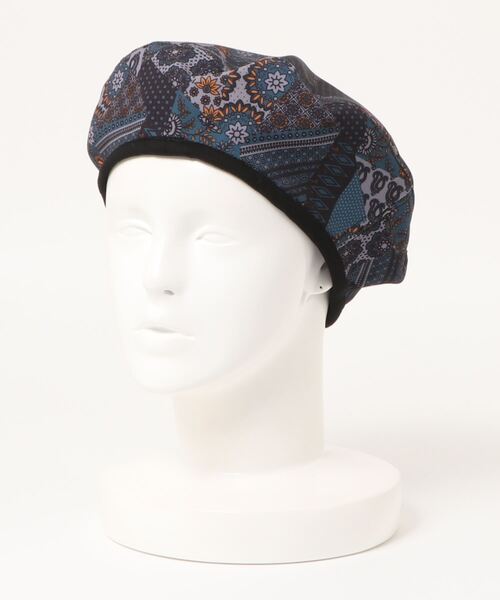 チチカカ(チチカカ)の「リバーシブルスウェットベレー帽(ハンチング/ベレー帽・レディース・ブラック/グレー/ピンク・FREE)」の9枚目の写真