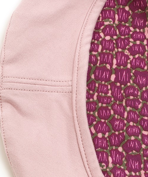 チチカカ(チチカカ)の「リバーシブルスウェットベレー帽(ハンチング/ベレー帽・レディース・ブラック/グレー/ピンク・FREE)」の6枚目の写真