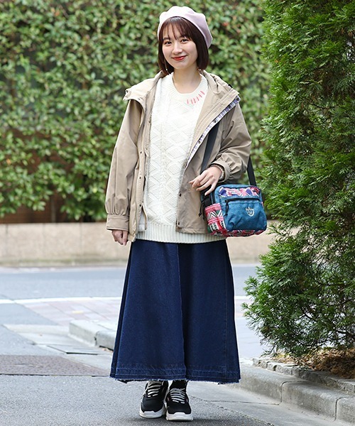 チチカカ(チチカカ)の「リバーシブルスウェットベレー帽(ハンチング/ベレー帽・レディース・ブラック/グレー/ピンク・FREE)」の20枚目の写真