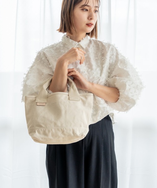 セール】Rename キャンバス レザー タグ 保冷 ミニトートバッグ