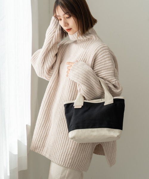 Rename キャンバス レザー タグ 保冷 ミニトートバッグ（トートバッグ