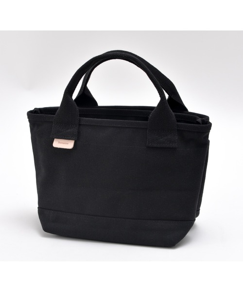 DEVICE（デバイス）の「Rename キャンバス レザー タグ 保冷 ミニトートバッグ（トートバッグ・レディース・ブラック/ナチュラル/ブラック系その他/アイボリー系・FREE）」の8枚目の写真