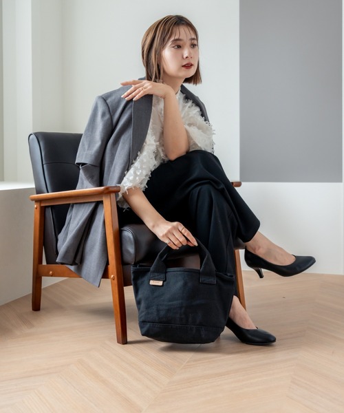 セール】Rename キャンバス レザー タグ 保冷 ミニトートバッグ