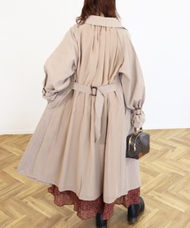 Monocoro toppi | バックシフォントレンチコート 21SS(トレンチコート)