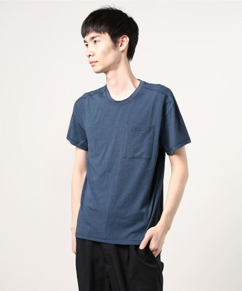 Reebok(リーボック)の「レズミルズ ポケット Tシャツ(Tシャツ/カットソー・メンズ・レッド/ネイビー・X-SMALL/LARGE/X-LARGE/MEDIUM/SMALL/XX-LARGE)」の9枚目の写真