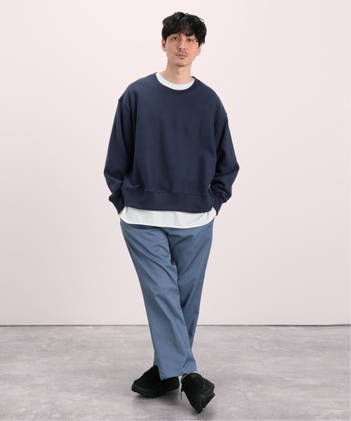 JOURNAL STANDARD relume（ジャーナルスタンダード　レリューム）の「レイヤードスリットロングスリーブTEE（Tシャツ/カットソー・メンズ・ホワイト/ベージュ/グレー/イエロー/ブルー・SMALL/MEDIUM/LARGE）」の9枚目の写真