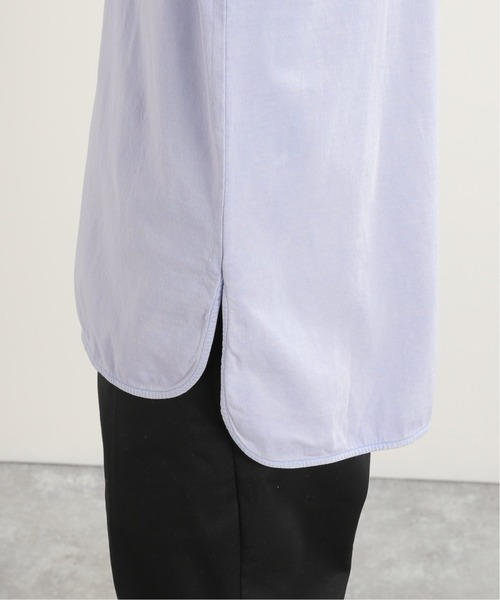 JOURNAL STANDARD relume（ジャーナルスタンダード　レリューム）の「レイヤードスリットロングスリーブTEE（Tシャツ/カットソー・メンズ・ホワイト/ベージュ/グレー/イエロー/ブルー・SMALL/MEDIUM/LARGE）」の20枚目の写真