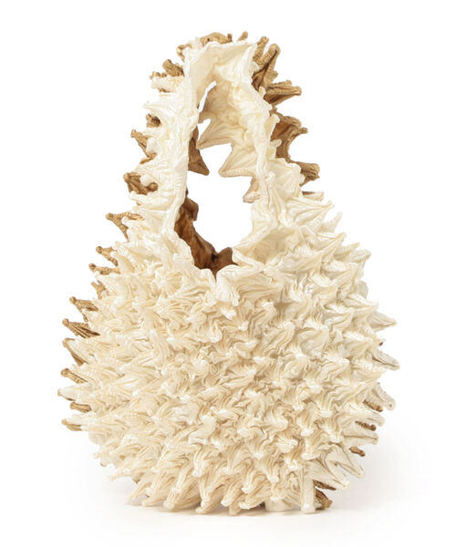 Ray BEAMS（レイビームス）の「BUNZABURO × Ray BEAMS / 別注 バイカラー BAG（トートバッグ・レディース・ライトブルー/ベージュ/ピンク・ONE SIZE）」の5枚目の写真