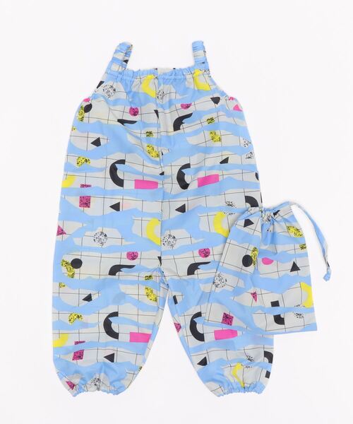 FABHUG （ファブハグ）の「Fabhugプレイウェア（レインコート/ポンチョ・キッズ・その他/ストライプ/ピンク/ブルー/ドット・FREE）」の2枚目の写真