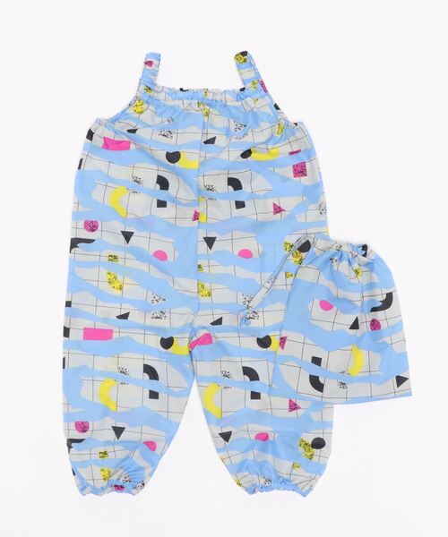 FABHUG （ファブハグ）の「Fabhugプレイウェア（レインコート/ポンチョ・キッズ・その他/ストライプ/ピンク/ブルー/ドット・FREE）」の6枚目の写真