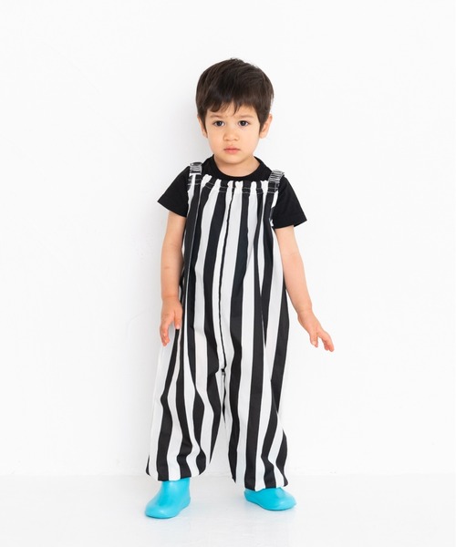 FABHUG （ファブハグ）の「Fabhugプレイウェア（レインコート/ポンチョ・キッズ・その他/ストライプ/ピンク/ブルー/ドット・FREE）」の4枚目の写真