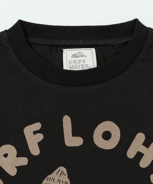 KRIFF MAYER Kid's Collection(クリフメイヤーキッズコレクション)の「【WEB限定】アニマルイラスト半袖T(クマサーファー)(Tシャツ/カットソー・キッズ・パープル/チャコール/ブラウン/オフホワイト・170/130/160/140/150/120)」の9枚目の写真