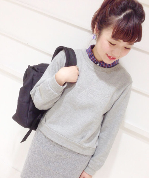 Kastane（カスタネ）の「【Kastane】PERFECTプリントプルオーバー（Tシャツ/カットソー・レディース・オフホワイト/グレー/レッド・FREE）」の13枚目の写真