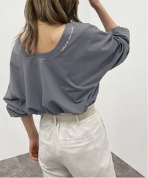 バックＵネックトップス【ZOZOTOWN限定アイテム】
