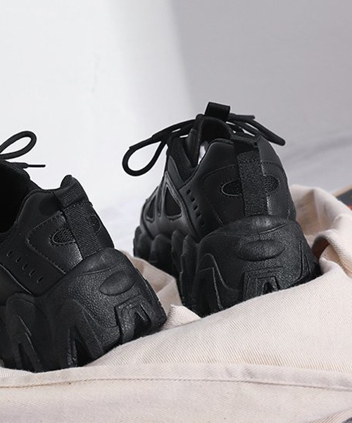 SVEC（シュベック）の「厚底 ソール ダッドシューズ（スニーカー・レディース・ホワイト/ブラック/ベージュ・36/37/38/40/39/35）」の14枚目の写真