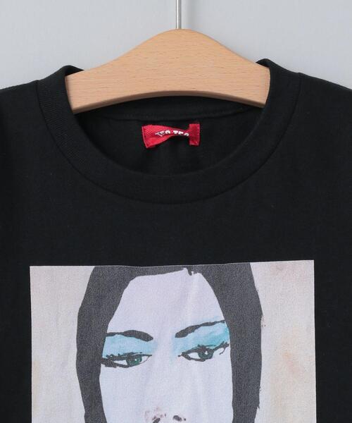 TEG TEG（テグテグ）の「＜TEG TEG × MARK GONZALES＞KID’S PRINT T-SHIRT/Tシャツ（Tシャツ/カットソー・キッズ・ホワイト/ブラック・110/130/150）」の3枚目の写真